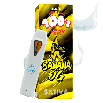 THC Vapes Banana OG 100vapes.com