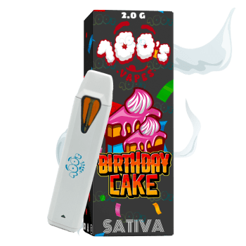 THC Vapes Birthday Cake 100vapes.com