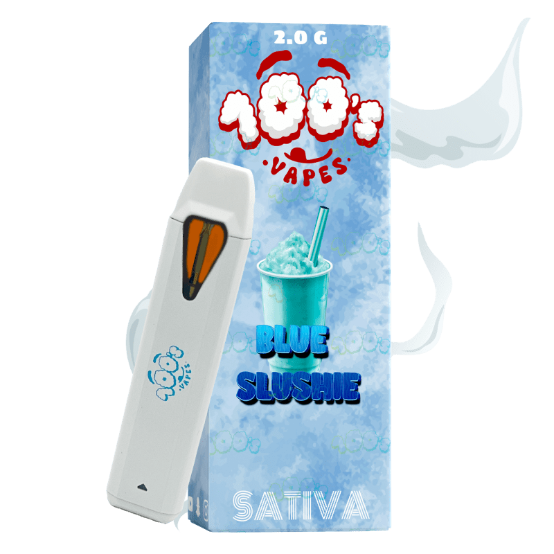 THC Vapes Blue Slushie 100vapes.com