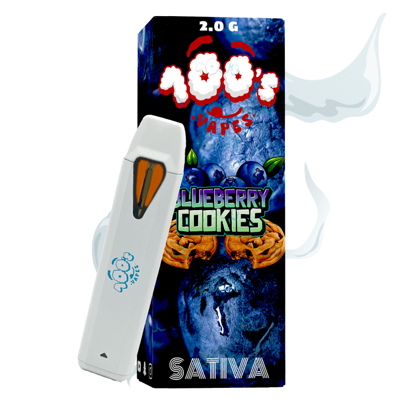 THC Vapes Blueberry Cookies 100vapes.com