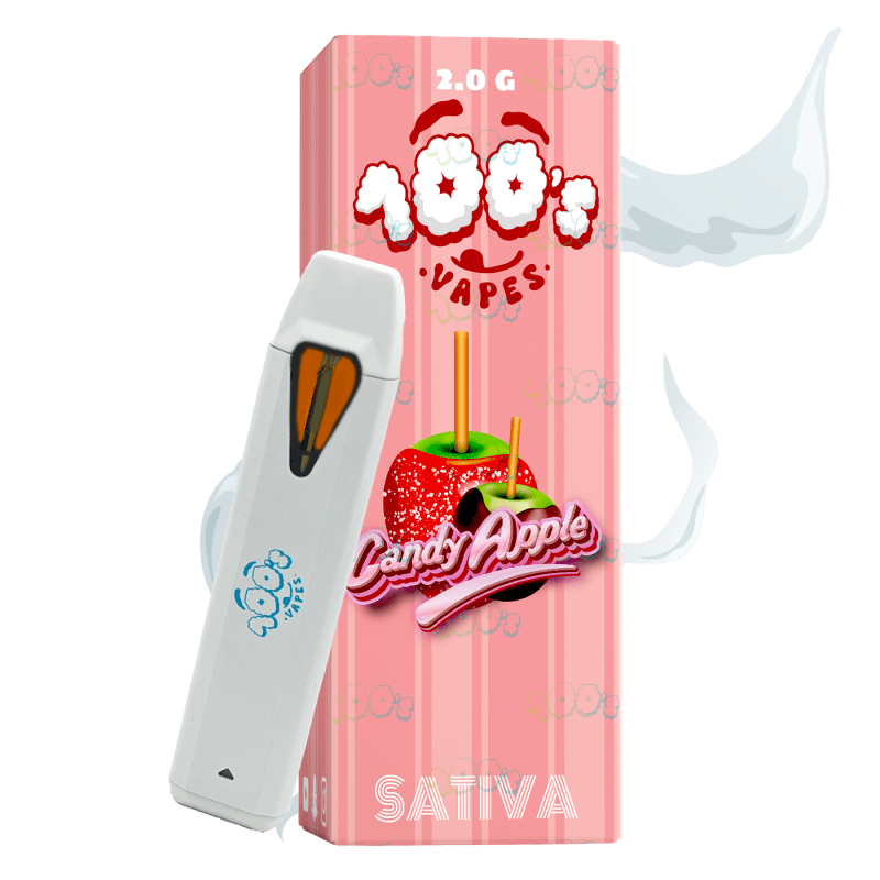 THC Vapes Candy Apple 100vapes.com