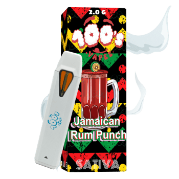 THC Vapes Jamaican Rum 100vapes.com