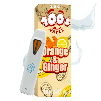 THC Vapes Orange & Ginger 100vapes.com