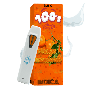 THC Vapes Orange Mandarin 100vapes.com