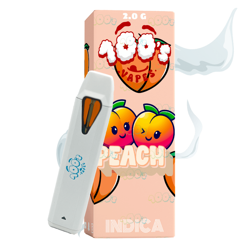 THC Vapes Peach 100vapes.com